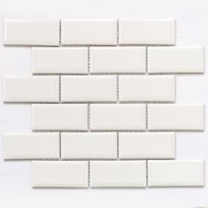 Мозаика керамогранитная Brick White (287.5*292) 6*95*45