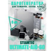 Парогенератор для хамама и турецкой бани Steamtec TOLO Ultimate AIO 60, 6,0 кВт