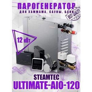 Парогенератор для хамама и турецкой бани Steamtec TOLO Ultimate AIO 120, 12,0 кВт