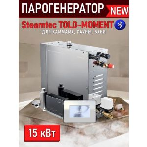 Парогенератор для хамама и турецкой бани Steamtec TOLO MOMENT 150, 15,0 кВт