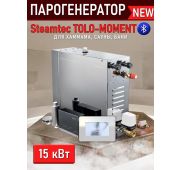 Парогенератор для хамама и турецкой бани Steamtec TOLO MOMENT 150, 15,0 кВт