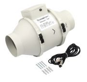 Турбина влагостойкая вентиляционная для хамамов Steamtec Tolo exhaust fun, TOLO-F100