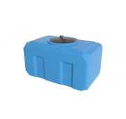 Емкость К 300 литров (горизонтальная) (крышка 450мм) без отводов ВШД 550*600*1000