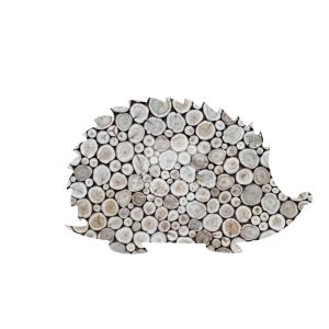 Панно можжевеловое «Ёжик» (700х440)