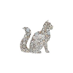 Панно можжевеловое «Кот» (400х400)