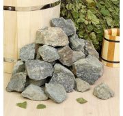 Камень для бани АК «Габбро-диабаз» колотый (мешок 20кг)