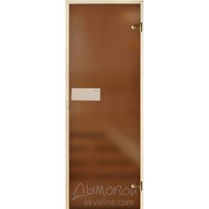 Дверь Форест Элит бронза матовая 1900*700 (стекло 8мм) магнит
