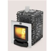 Печь СИБИРСКИЙ УТЕС 20 ЛП Панорама ПРОФИ (с дв)