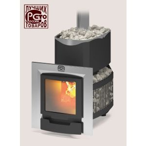 Печь РУСЬ-СЕТКА 18 Л Панорама