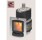 Печь РУСЬ-СЕТКА 18 Л Панорама