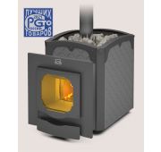 Печь для бани и сауны Былина 24ч Панорама