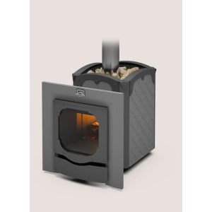 Печь для бани и сауны Былина 12ч Панорама