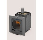 Печь для бани и сауны Былина 12ч Панорама