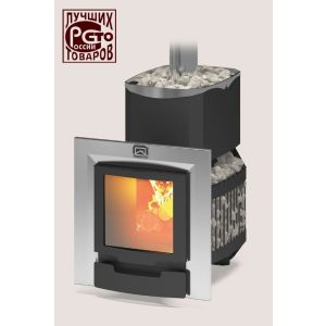 Печь РУСЬ-СЕТКА 12 Л Панорама