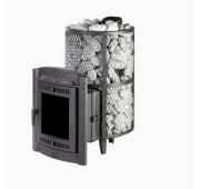 Печь для бани «Атмосфера XL+» сетка из нержавеющей стали