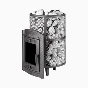 Печь для бани «Атмосфера L КТТ» сетка из нержавеющей стали