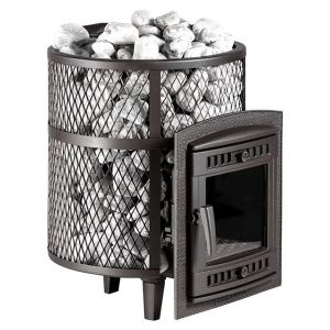 Печь для бани «Атмосфера M КТТ» сетка из нержавеющей стали