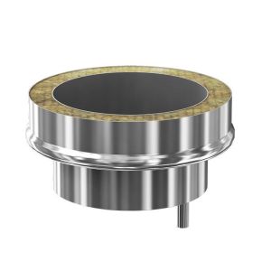 Заглушка-сэндвич с кондесатосборником укороченная d115/200 Ультра