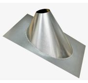 Проходка кровельная угловая для моно-трубы 80-115 мм (алюминиевый фланец+оц.)