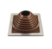 Мастер-Флэш прямой №4 силикон мини 76-152мм коричневый (Б)