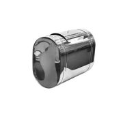 Бак выносной 90л 0,8мм овальный горизонтальный