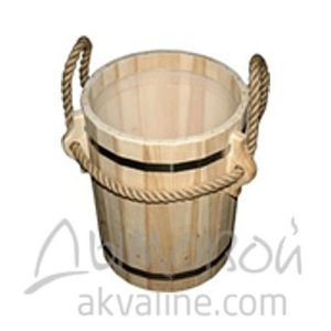 Запарник 20л., ручка-канат, пластм.вставка (липа) КАМ 04