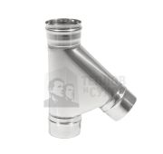Тройник 45* д150 ( 430) 0,8мм  ТиС