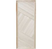 Дверь глухая липовая, тип 2 (1800*700)