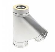 Тройник 45* 200/260 (430/Оц) 0.5мм ТиС