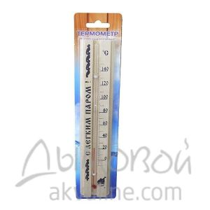 Термометр «С легким паром» 22*4*1см д/бани и сауны 11862