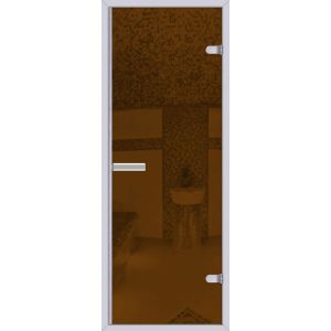 Дверь Форест Хамам бронза  1900*700 L
