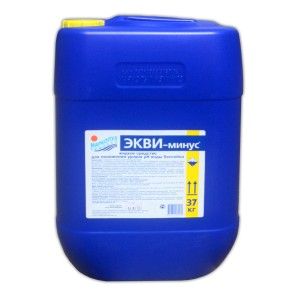 ЭКВИ-МИНУС жидкий (pH-минус) канистра30 л (37 кг)