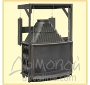 Топка каминная ПАНОРАМА 800 П (чугун)