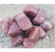Камень для саун Малиновый кварцит (обвалованный) - кор (20кг)