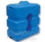 Бак д/воды ATP-1000 (синий) объём 1 м.куб. с поплавком (питьевая вода, пищевые, не пищевые, жидкие, вязкие, спиртосодержащие продукты) 1320(В)*720(Ш)*1290(Дл)