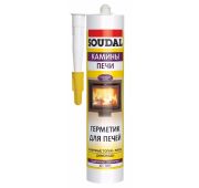 Герметик «Soudal» для печей (+1500 С) 300мл