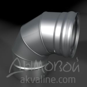 Отвод моно 87" д.200 (430) 0,5мм ТиС