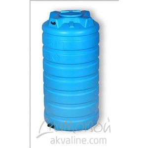 Бак д/воды ATV-500 BW (синий-белый) объём 0,5 м.куб. с поплавком(питьевая вода, пищевые, не пищевые, жидкие, вязкие, спиртосодержащие продукты) 1200(В)*810(Ш)*810(Дл)