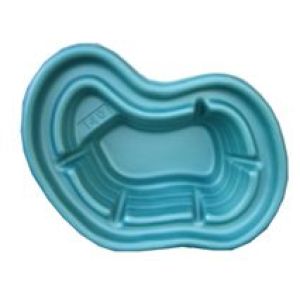 Пруд декоративный 140 литров (синий) 1150*950*350