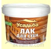 Лак для стен матовый Усадьба-425  1кг