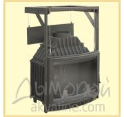 Топка каминная ПАНОРАМА 700 П (чугун)