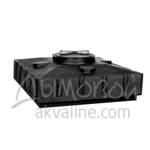 Бак д/душа 120 (черный) 950*950*305