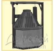 Топка Каминная  ПРИЗМА 850П (чугун)