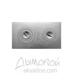 Плита цельная П2-3 ЛитКом 710*410 (2 кружка)