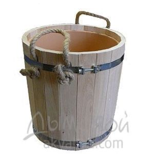 Запарник 15л. с вкладышем (липа)