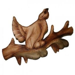 Вешалка «ГЛУХАРЬ» кавказская липа тонированная