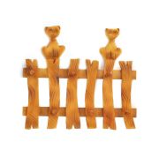 Вешалка «КОТЫ НА ЗАБОРЕ» кавказская липа