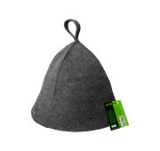 Шапка д/сауны «Hot Pot» Комби серая, БШ