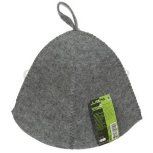 Шапка д/сауны «Hot Pot» Классика серая, БШ