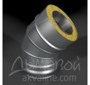 Отвод 45° 150/210 (430/Оц)  0,5мм  ТиС